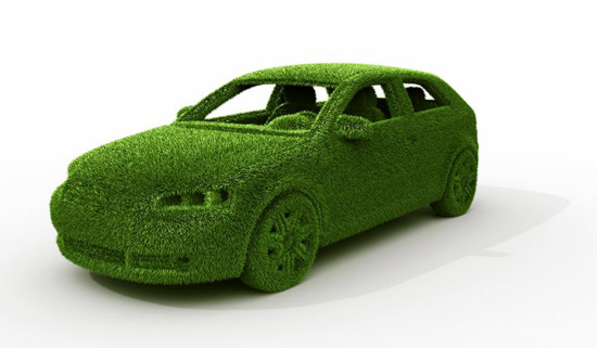 A green, sustainable upholstered car; photo courtesy Meghan Belnap
